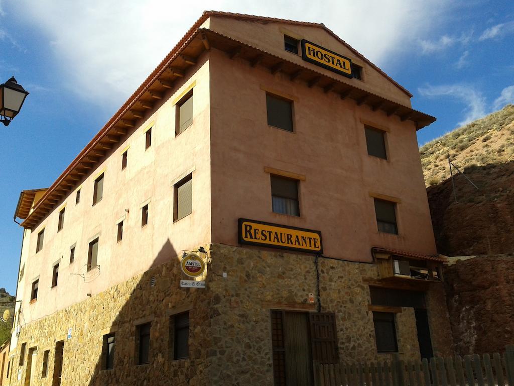 Hostal El Olmo Camarena de la Sierra Esterno foto